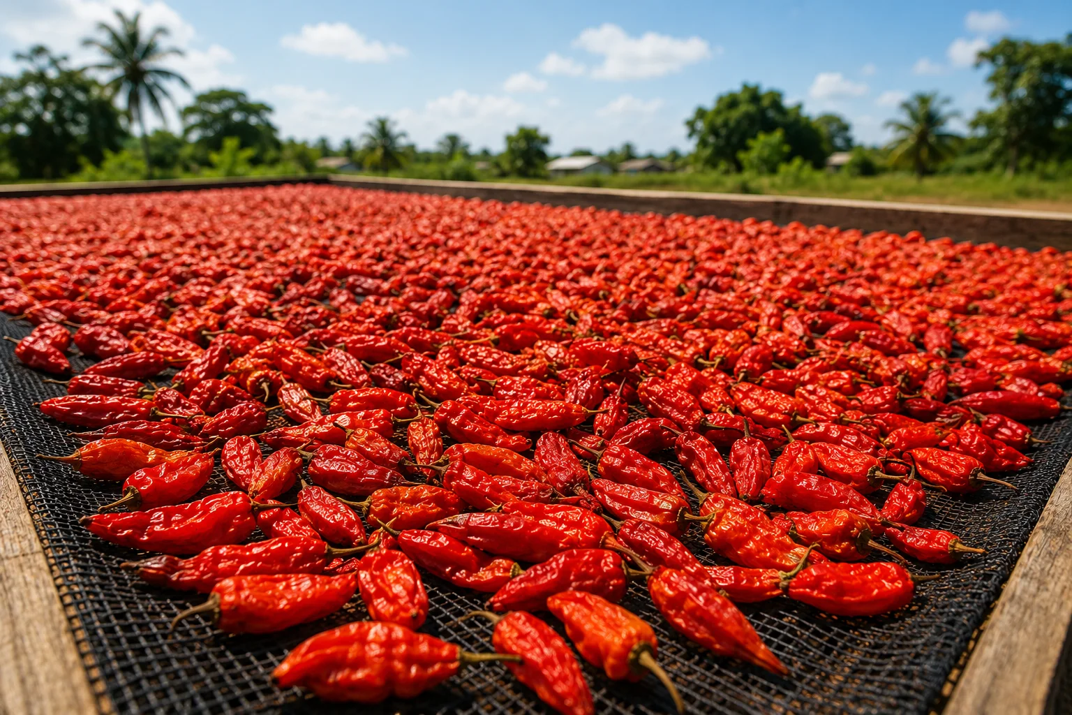 Solar-Dried Pepper